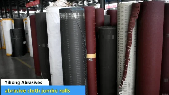 Kx167 Aluminum Abrasive Cloth Jumbo Roll for India Market
